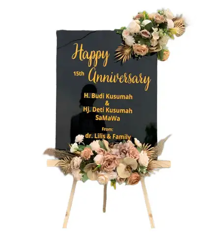 Papan Bunga Akrilik Ciberes