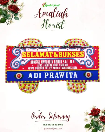 Papan Bunga Ucapan Selamat Ciberes